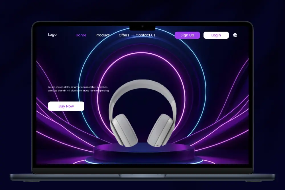 تصميم صفحة هبوط احترافية (Landing Page) مودرن وعالية التحويل