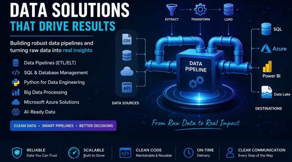 بناء Data Pipelines وتهيئة البيانات باستخدام Python و SQL