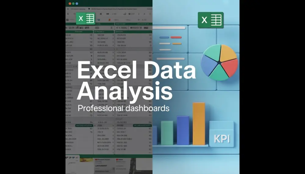 تحليل بياناتك على Excel وتحويلها إلي لوحة تحكم (Dashboard)