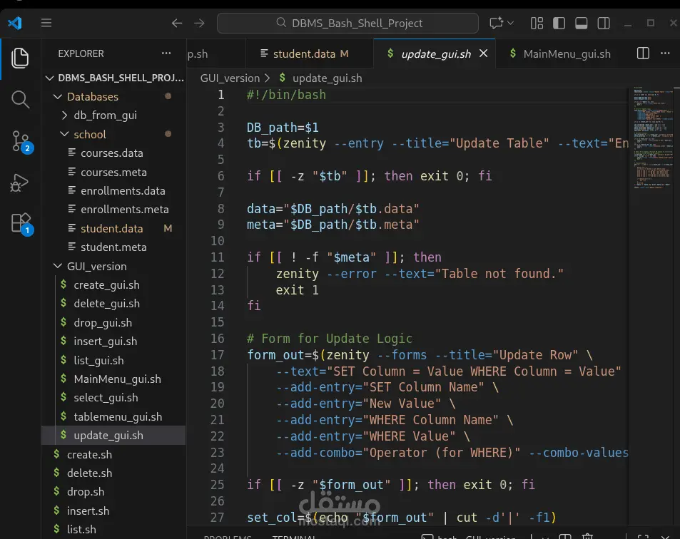 أقدّم خدمة تطوير Bash Scripts احترافية على نظام Linux لتنفيذ وأتمتة المهام المختلفة بكفاءة عالية، مع كتابة كود منظم، واضح، وقابل للتعديل والتوسعة، مع الاهتمام بمعالجة الأخطاء وتوثيق السكربت لضمان سهولة الاستخدام والصيانة.