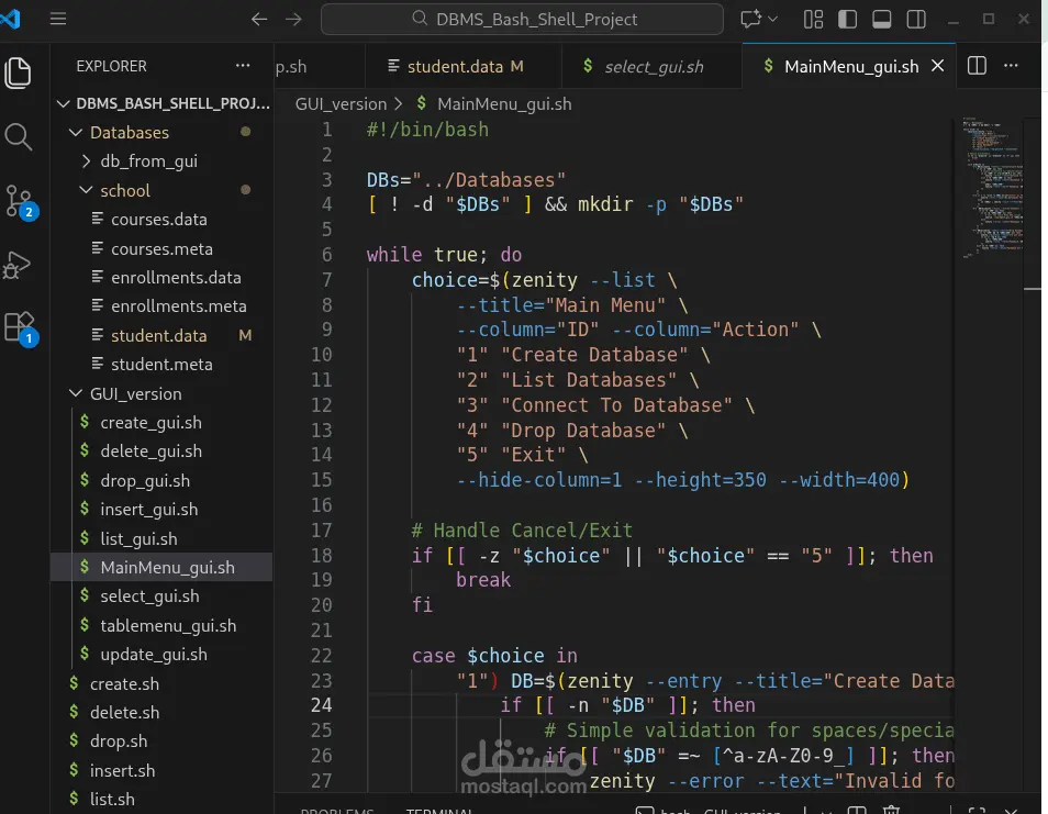 أقدّم خدمة تطوير Bash Scripts احترافية على نظام Linux لتنفيذ وأتمتة المهام المختلفة بكفاءة عالية، مع كتابة كود منظم، واضح، وقابل للتعديل والتوسعة، مع الاهتمام بمعالجة الأخطاء وتوثيق السكربت لضمان سهولة الاستخدام والصيانة.
