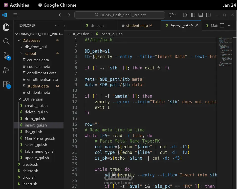 أقدّم خدمة تطوير Bash Scripts احترافية على نظام Linux لتنفيذ وأتمتة المهام المختلفة بكفاءة عالية، مع كتابة كود منظم، واضح، وقابل للتعديل والتوسعة، مع الاهتمام بمعالجة الأخطاء وتوثيق السكربت لضمان سهولة الاستخدام والصيانة.