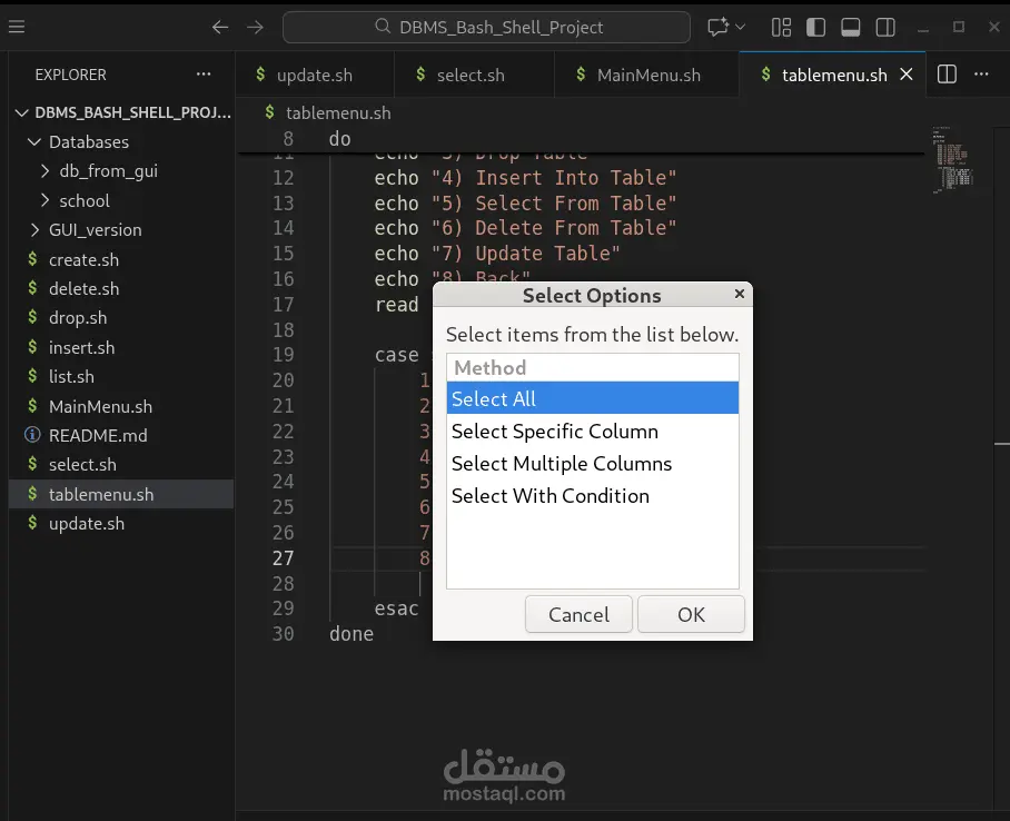 أقدّم خدمة تطوير Bash Scripts احترافية على نظام Linux لتنفيذ وأتمتة المهام المختلفة بكفاءة عالية، مع كتابة كود منظم، واضح، وقابل للتعديل والتوسعة، مع الاهتمام بمعالجة الأخطاء وتوثيق السكربت لضمان سهولة الاستخدام والصيانة.