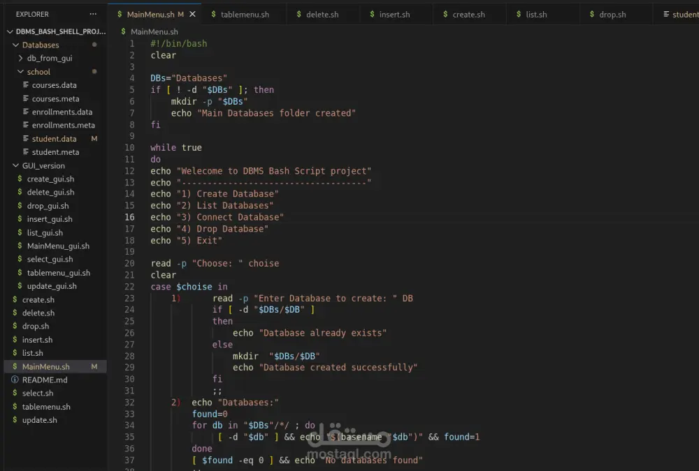 أقدّم خدمة تطوير Bash Scripts احترافية على نظام Linux لتنفيذ وأتمتة المهام المختلفة بكفاءة عالية، مع كتابة كود منظم، واضح، وقابل للتعديل والتوسعة، مع الاهتمام بمعالجة الأخطاء وتوثيق السكربت لضمان سهولة الاستخدام والصيانة.