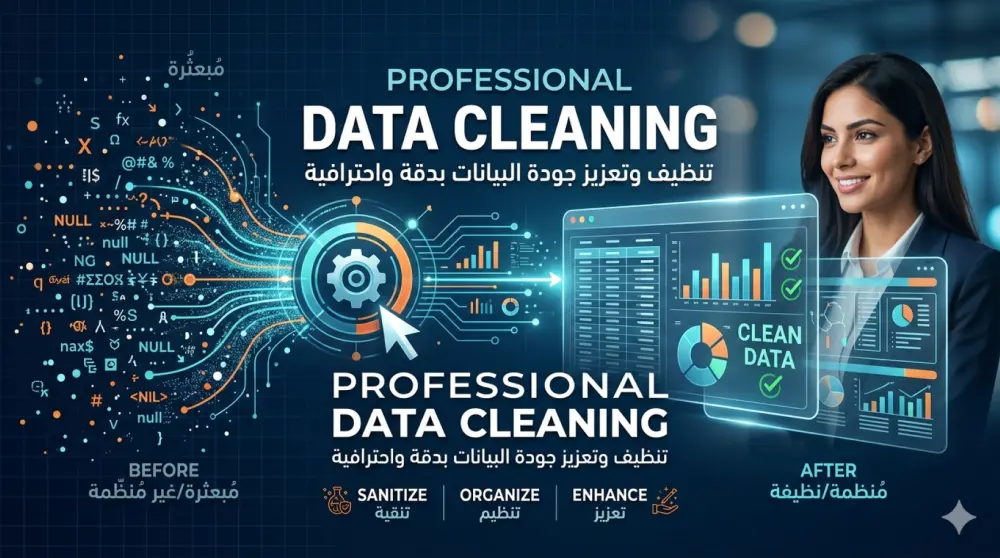 تنظيف البيانات و معالجتها Data cleaning
