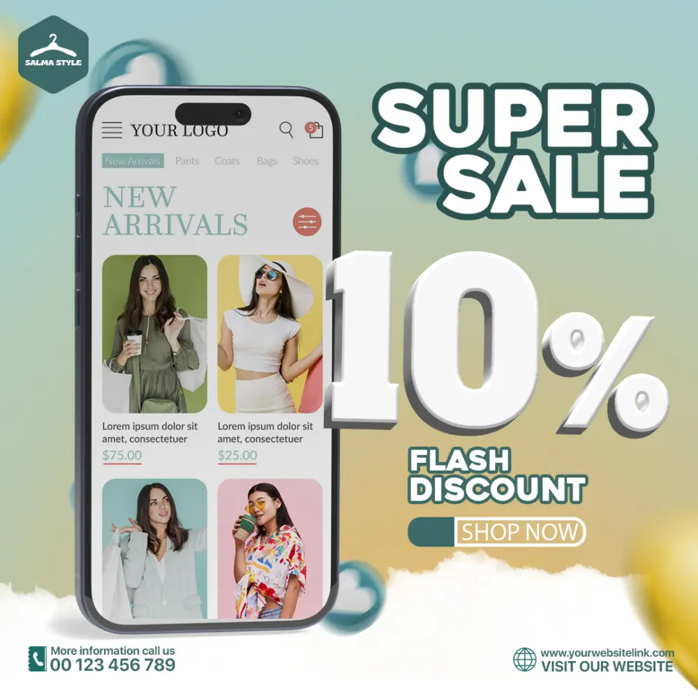 تصميم بوست سوشيال ميديا اعترافي و جذاب