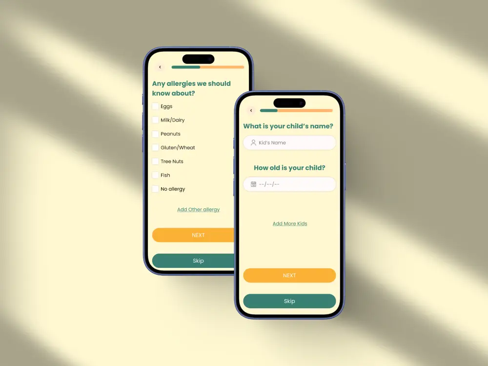 تصميم واجهات وتجربة المستخدم لتطبيقات طلب الطعام (UI/UX)