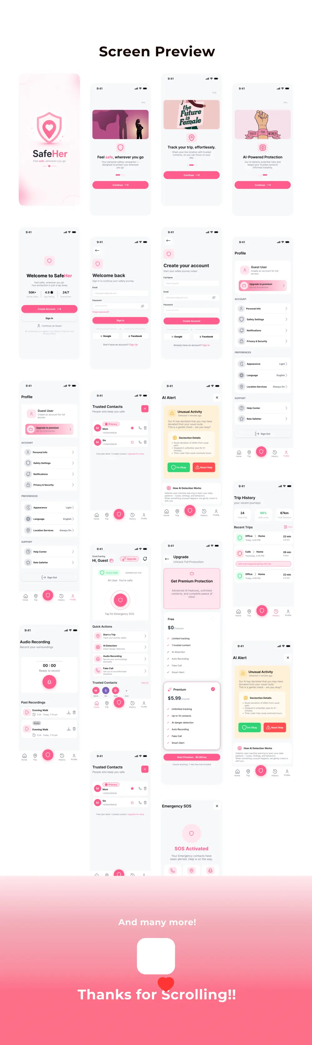 تصميم واجهات وتجربة مستخدم UI/UX لتطبيق موبايل