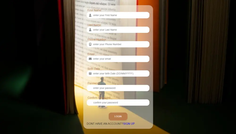 تصميم موقع إلكتروني احترافي