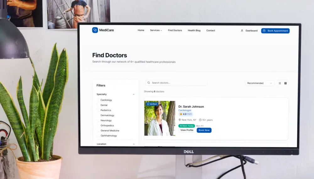تصميم واجهة موقع UI UX احترافي باستخدام Figma