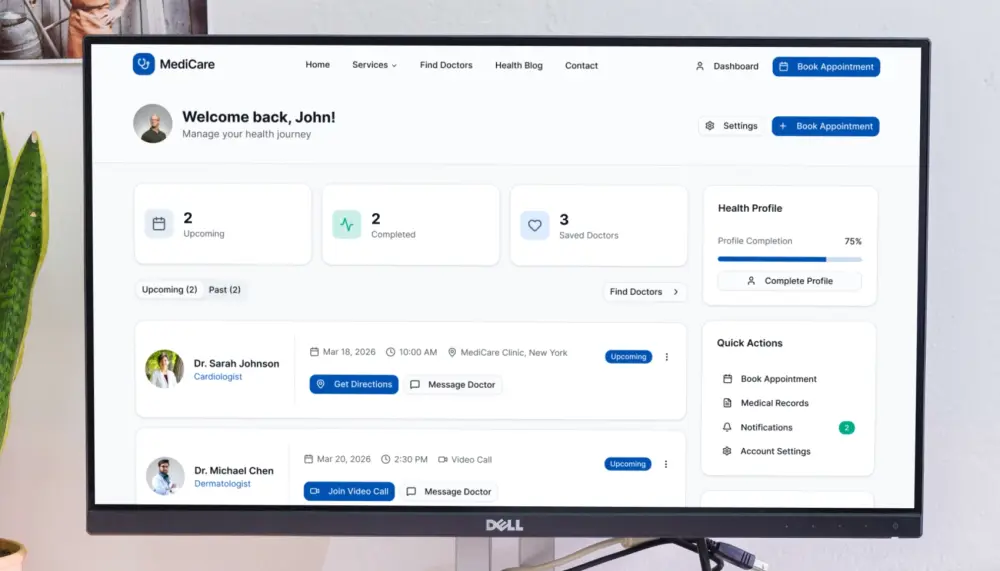 تصميم واجهة موقع UI UX احترافي باستخدام Figma