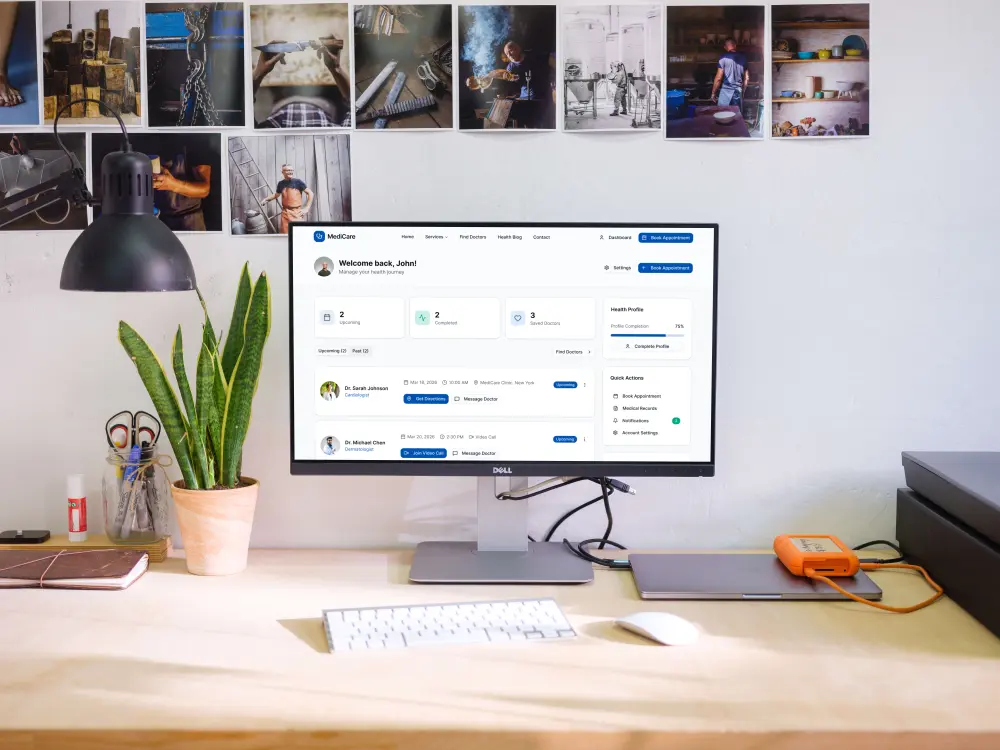 تصميم واجهة موقع UI UX احترافي باستخدام Figma