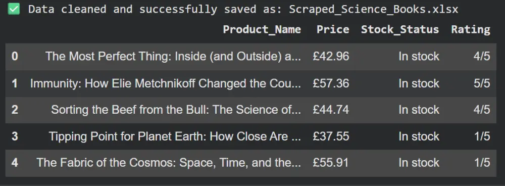 استخراج بيانات المواقع (Web Scraping) وتنسيقها في Excel / CSV