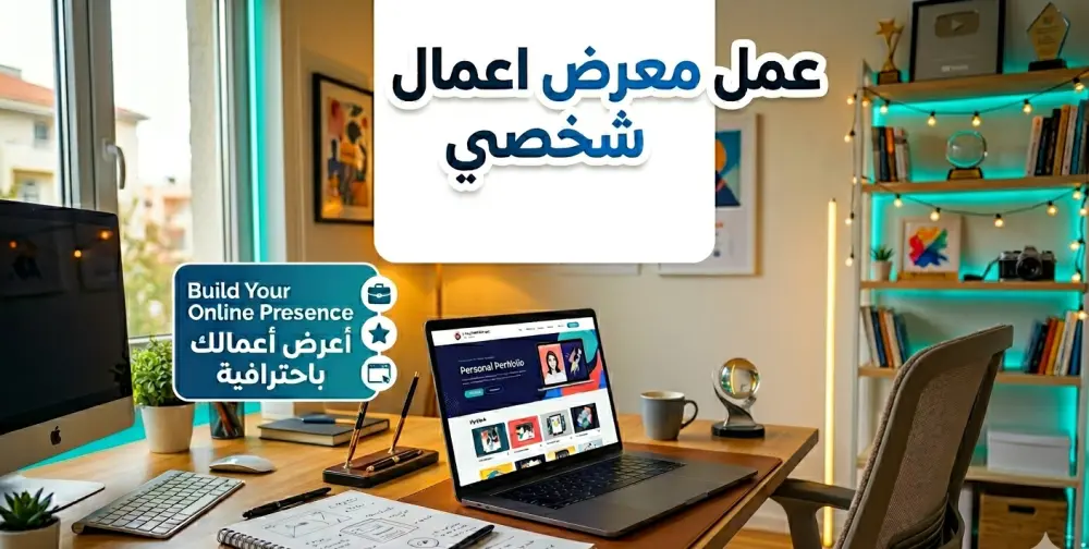 تصميم بورتفوليو شخصي احترافي متجاوب لجميع الأجهزة