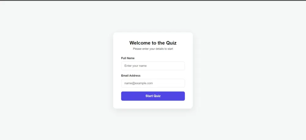 تصميم وتطوير نظام اختبارات (Quiz / Exam System) احترافي باستخدام JavaScript