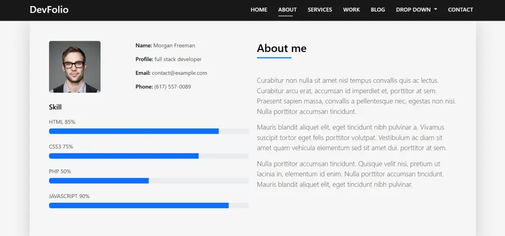 انشاء وبرمجة صفحة هبوط Landing Page