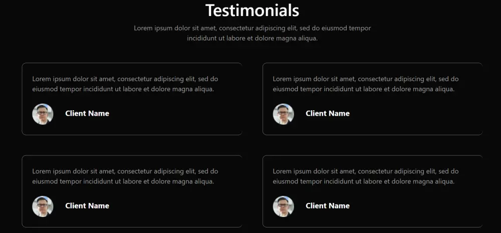 موقع شخصى لسهوله عرض الأعمال والتواصل مع العملاء
