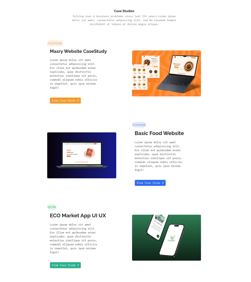 برمجة صفحة موقع الكتروني متوافقة مع جميع الشاشات