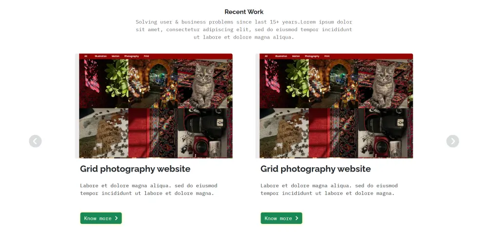 برمجة صفحة موقع الكتروني متوافقة مع جميع الشاشات
