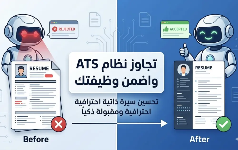 عمل سيرة ذاتية إحترافية متوافقة مع نظام ATS