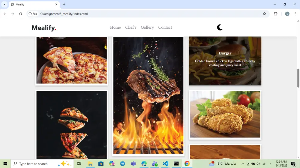 خدمة تحويل التصميم إلى موقع