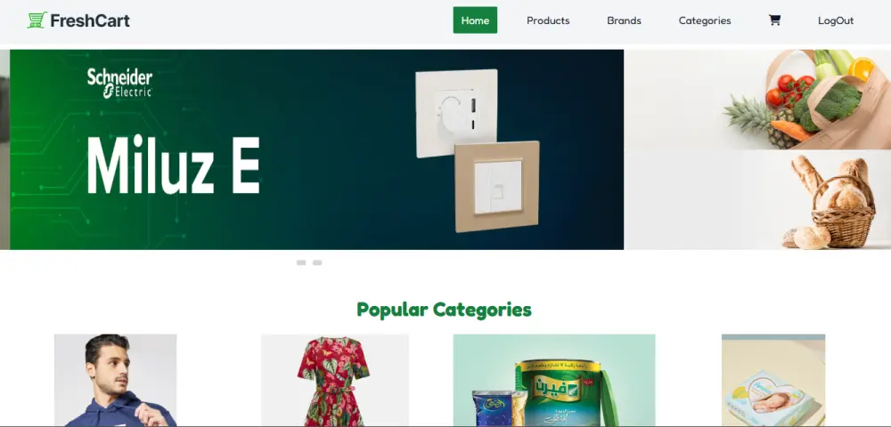 إنشاء متجر إلكتروني احترافي (Front-End) باستخدام Angular بواجهة عصرية وسريعة