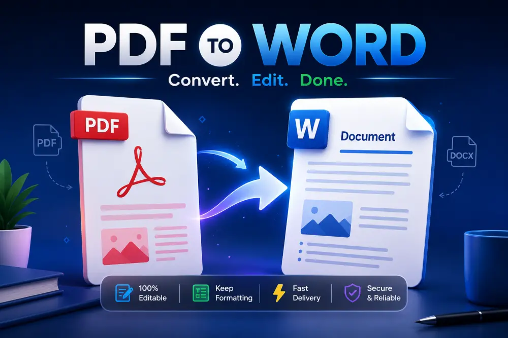 تحويل PDF to Word مع الحفاظ على التنسيق