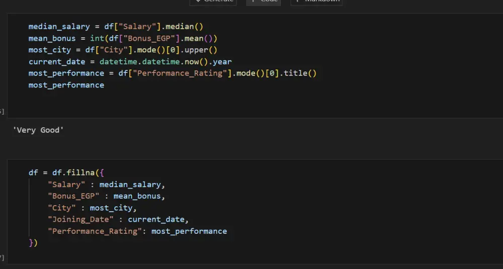 تنظيف و معالجة و تحليل البيانات باستخدام بايثون