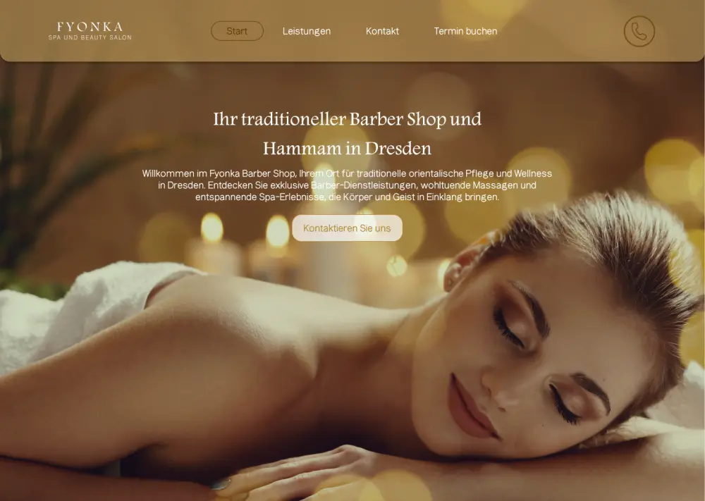 تصميم UIUX لصفحة هبوط Landing Page