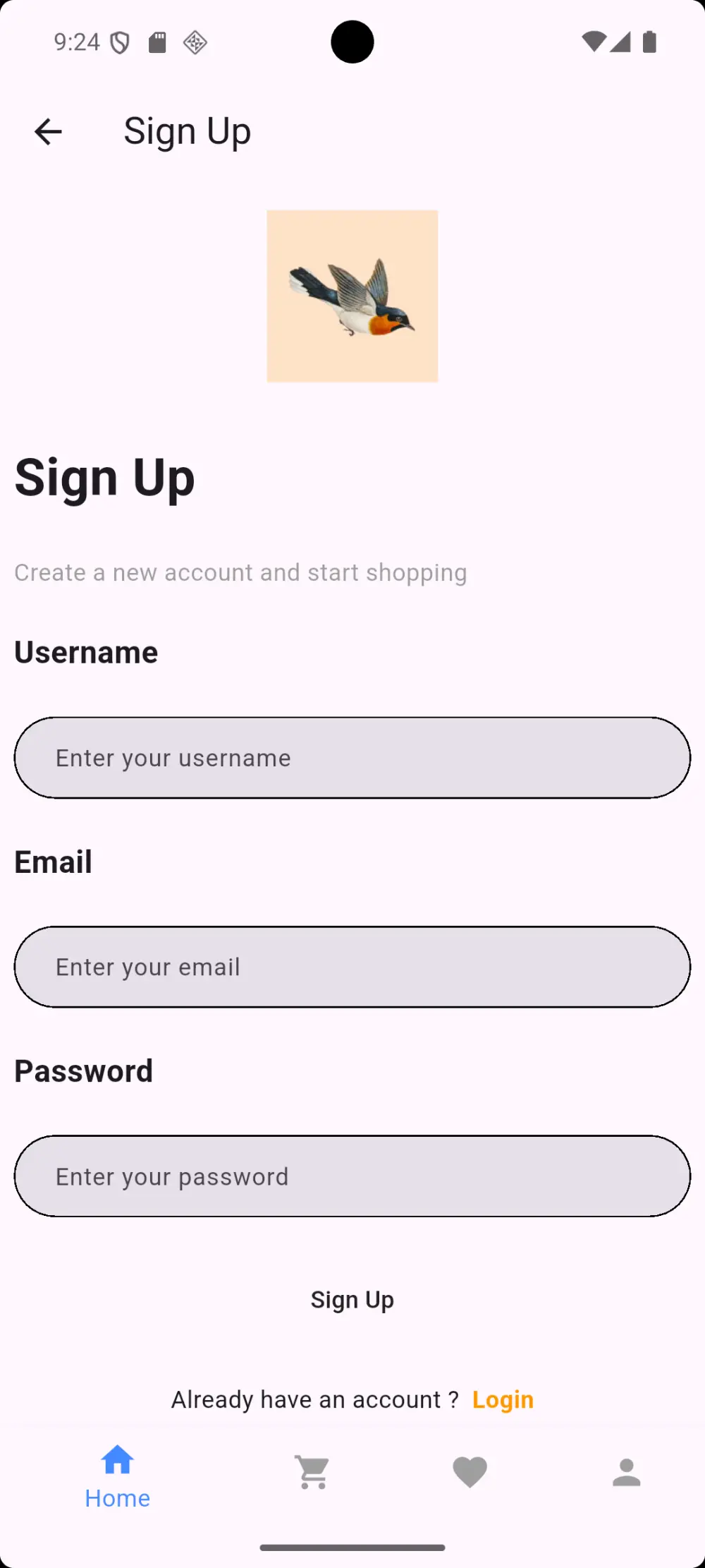 برمجة شاشة Login, Register احترافية ب flutter + firebase
