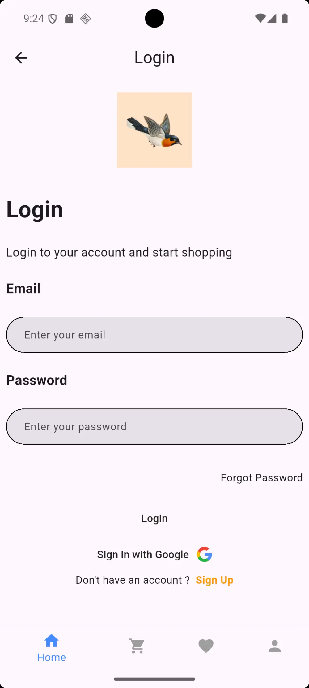 برمجة شاشة Login, Register احترافية ب flutter + firebase