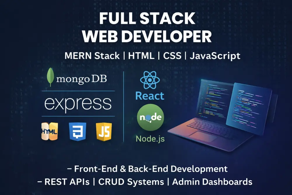 مطور Full-stack MERN