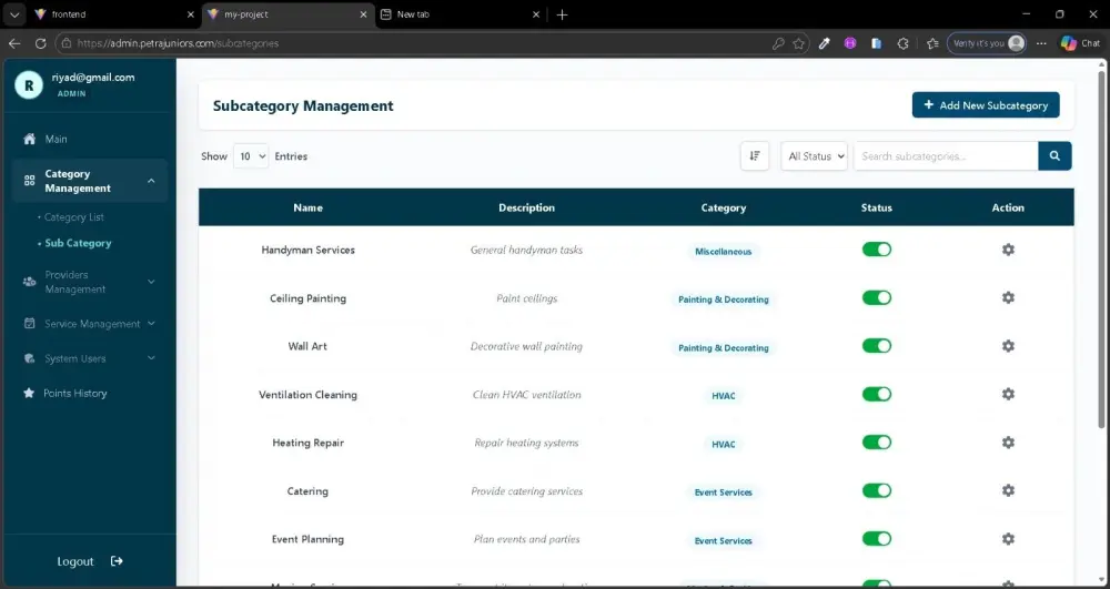 مطور Full-stack MERN