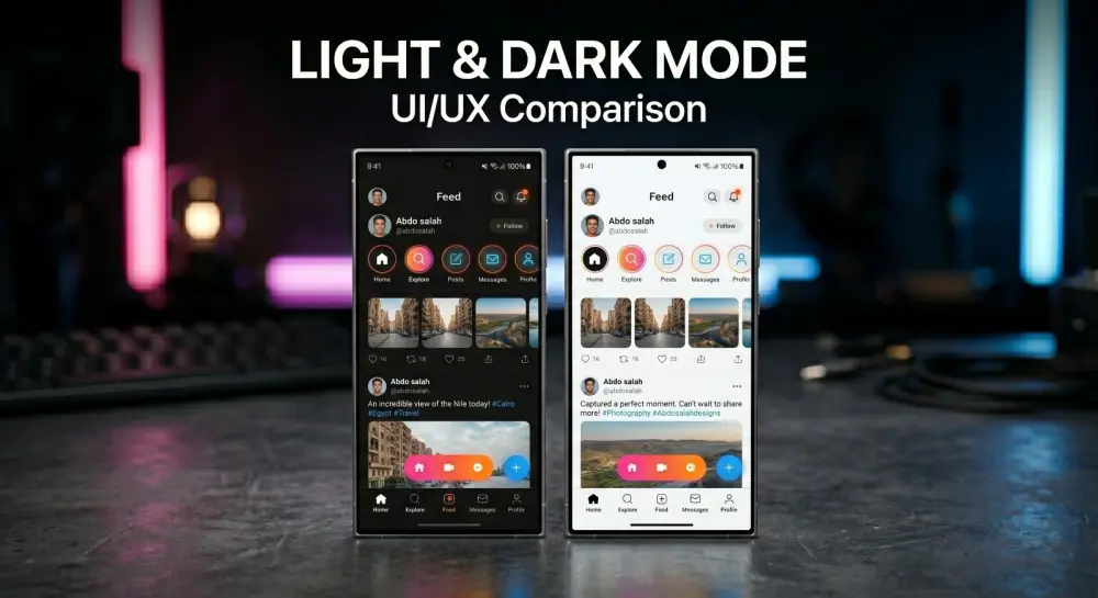 إضافة Dark Mode و Light Mode لتطبيق Flutter باحترافية