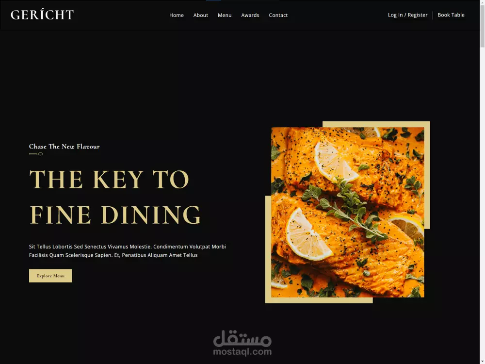 إنشاء موقع منيو لمطعمك — سريع، متجاوب، وبتصميم جذاب