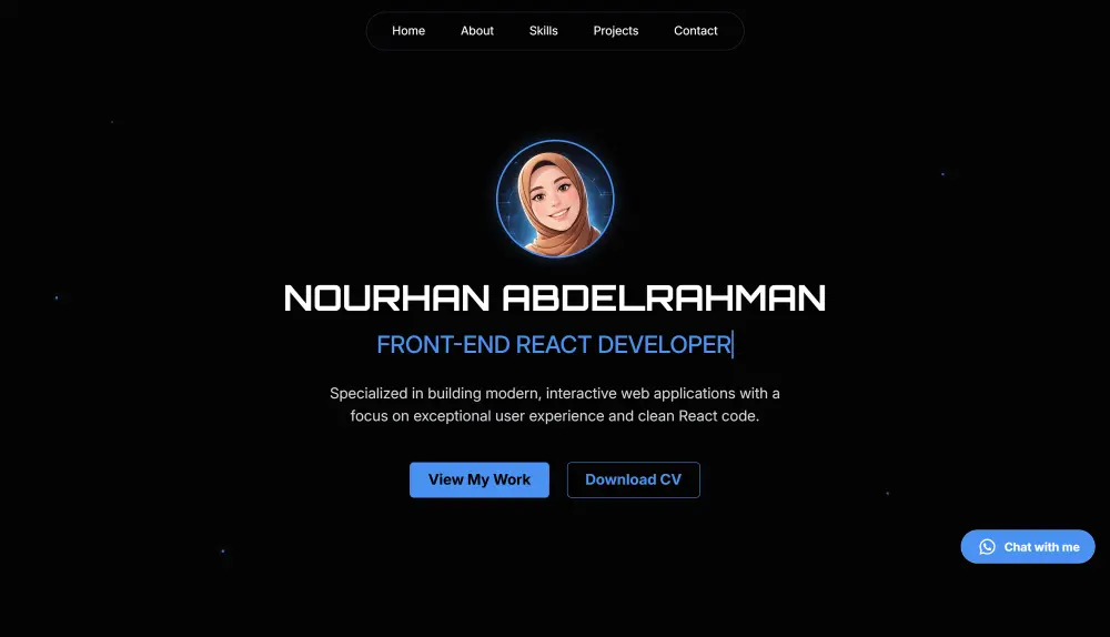 بناء موقع شخصي احترافي Personal Portfolio