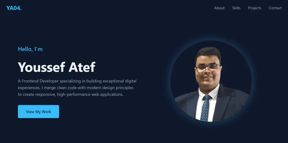 انشاء صفحة هبوط لعرض الاعمال والخبرات والخدمات