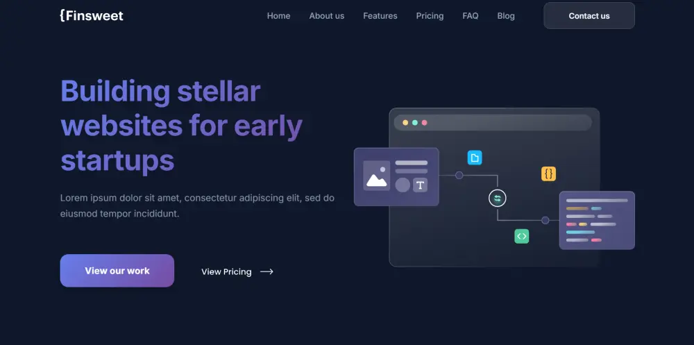 تحويل تصميمات PSD و Figma إلى صفحة ويب