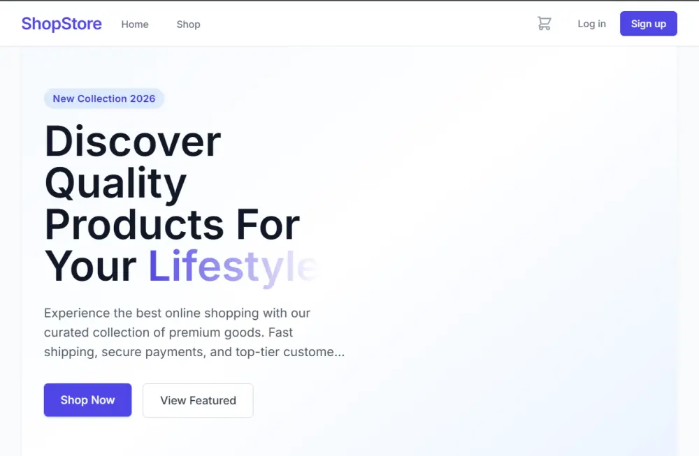 تصميم وتطوير واجهة مستخدم احترافية باستخدام Reactو Tailwind