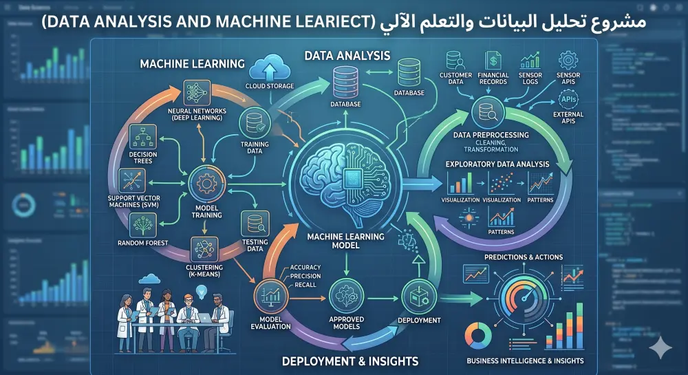 هحلل بياناتك وأبني نموذج Machine Learning لاستخراج insights وتوقع النتائج