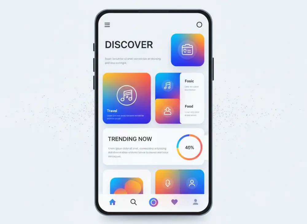 سأقوم بتصميم وتطوير واجهة Flutter عصرية وجذابة
