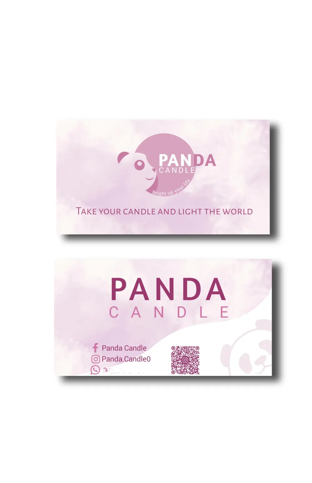 تصميم بيزنس كارد بباركود