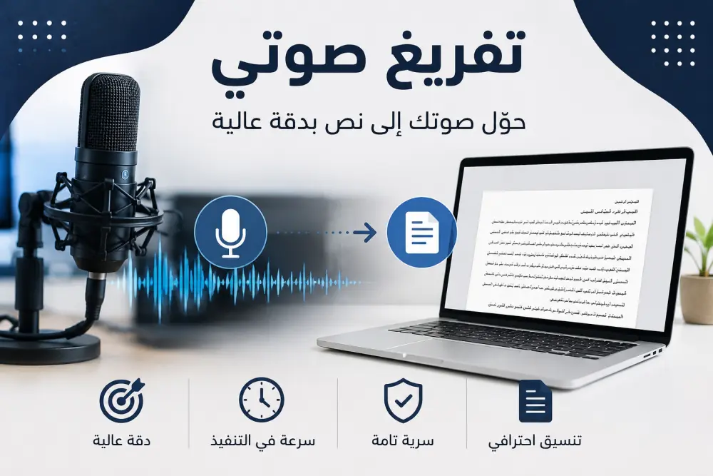 التفريغ الصوتي