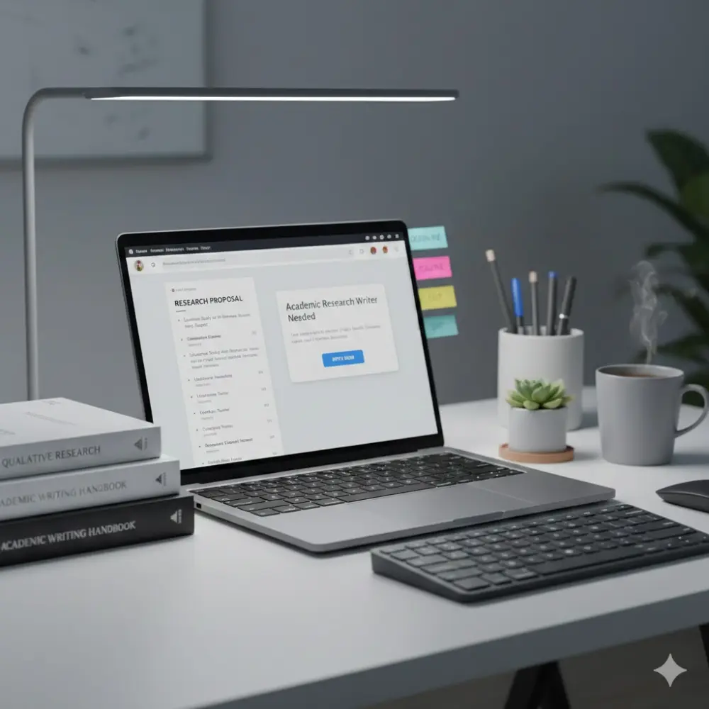 كتابة أبحاث علمية وأكاديمية باحترافية