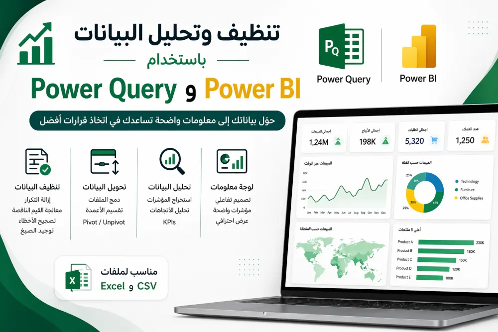 تنظيف وتحليل البيانات