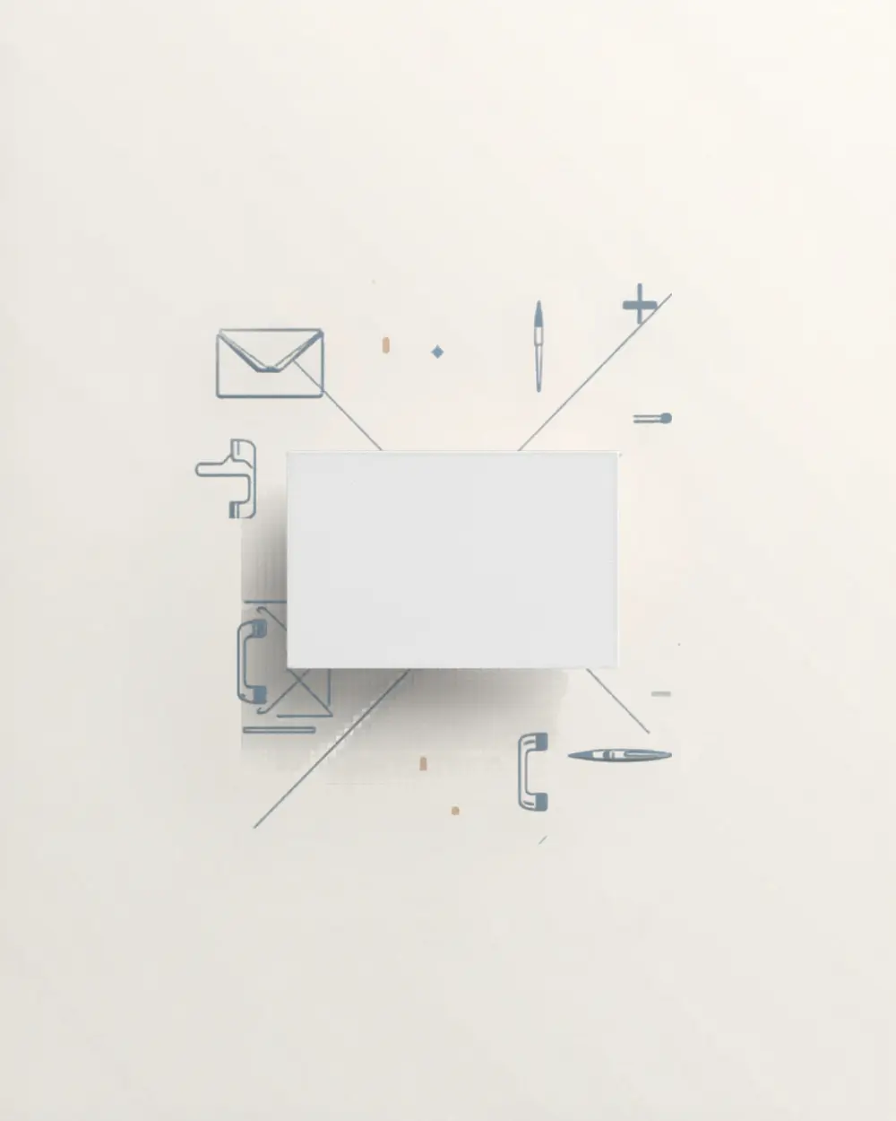 تصميم بيزنس كارت احترافي