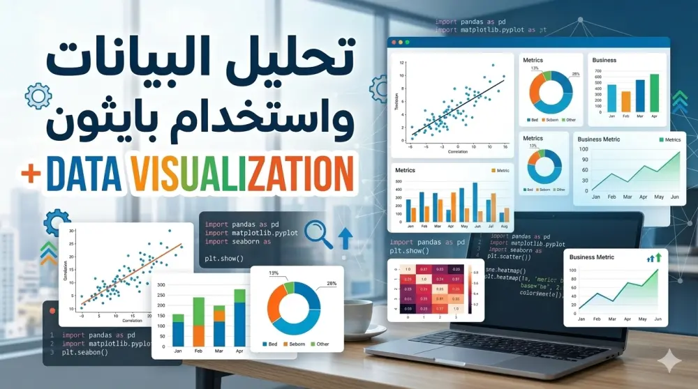 تحليل البيانات باستخدام بايثون + data visualization
