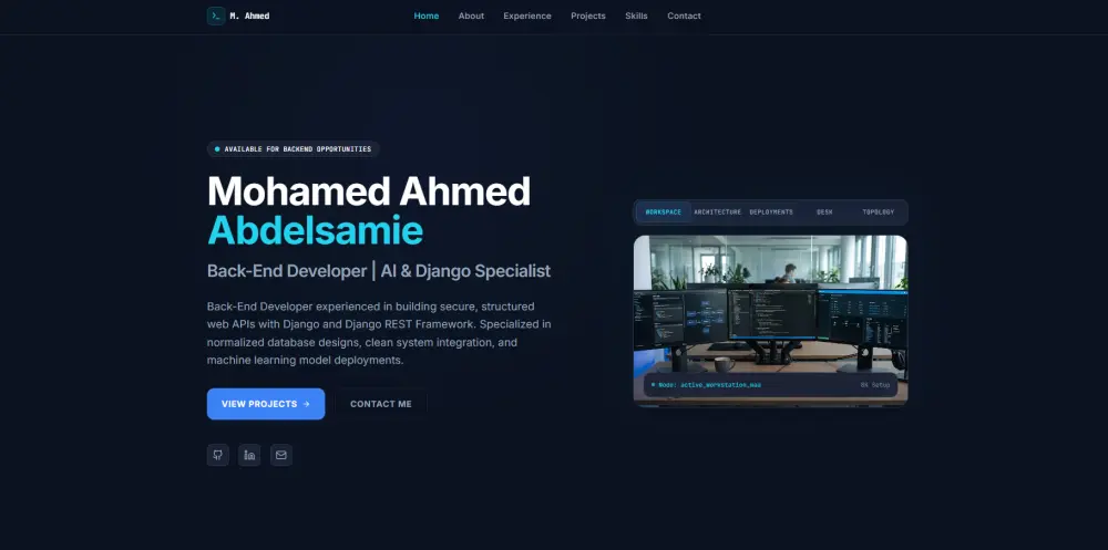 سأصمم لك Portfolio احترافي يعرض أعمالك ومهاراتك بشكل مميز