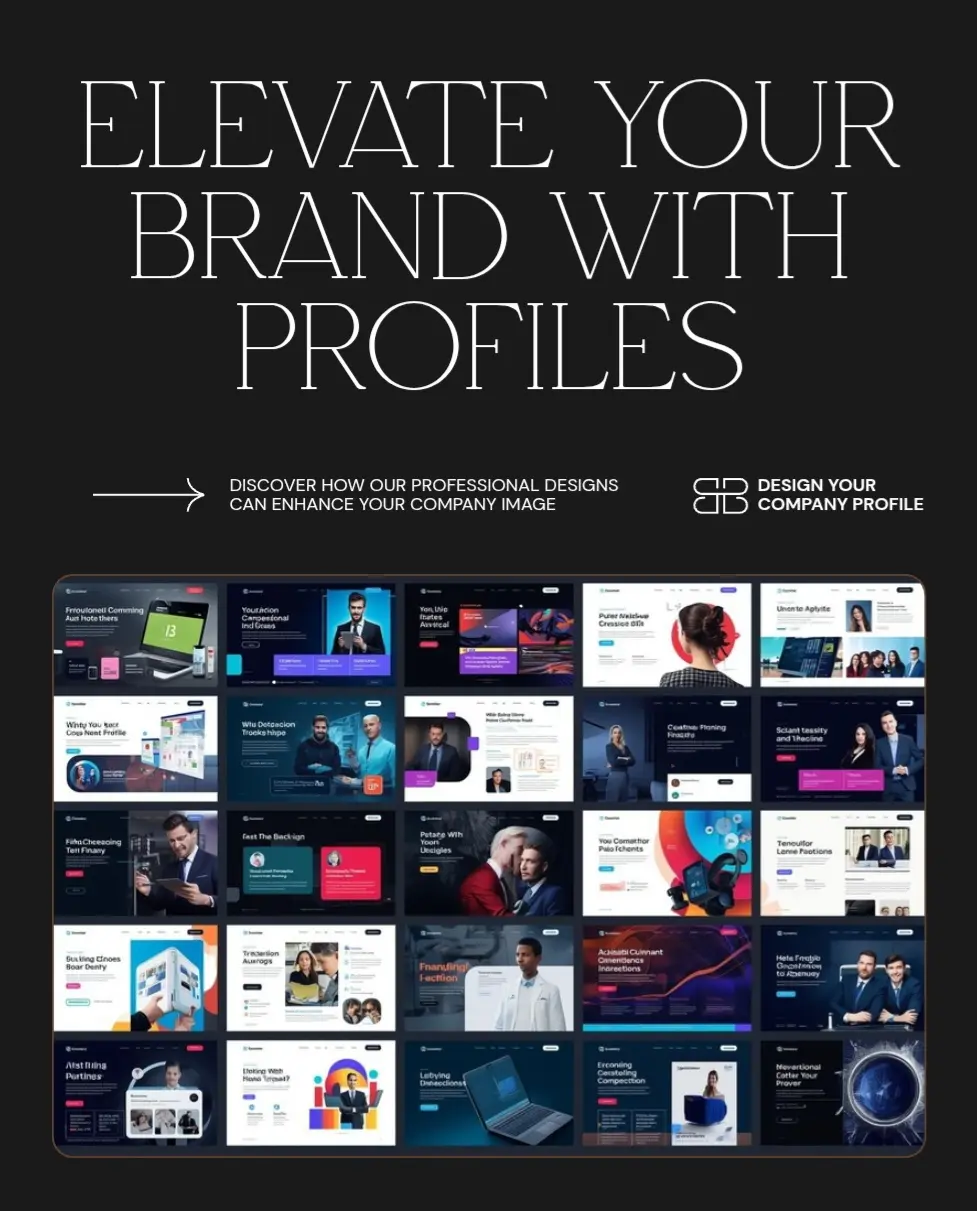 تصميم بروفايل ــ ملف تعريفي "شركات