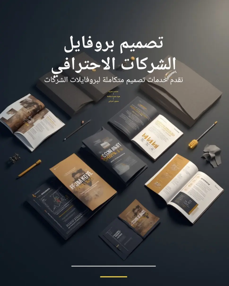 تصميم بروفايل ــ ملف تعريفي "شركات